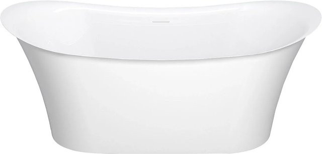 Freistehende Badewanne Kyron von Vente-unique in Weiß, Länge: 160 cm - Bild 1