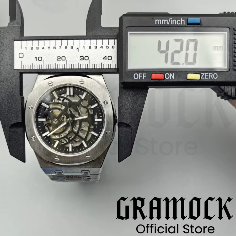 Gramock Armbanduhr, Automatik, Edelstahl, 41 mm, Herren - Bild 5