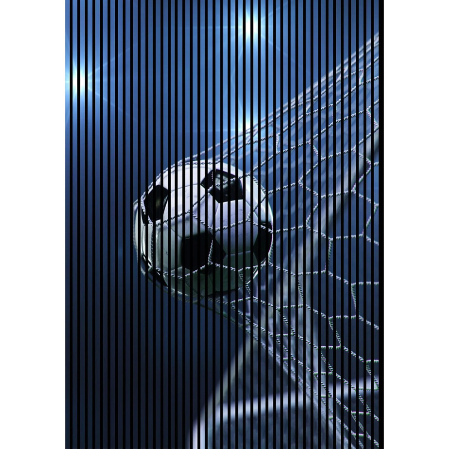 FN Acustico Akustikplatte Soccer in Bunt aus PET und MDF mit Klebefläche, B/H/T: 1693 x 2400 x 19 mm - Bild 2