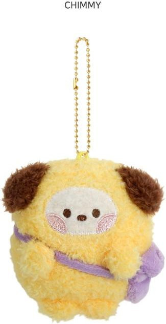 BT21 Minini PONPON Enjoy Plüsch-Schlüsselanhänger CHIMMY, Unisex - Bild 1