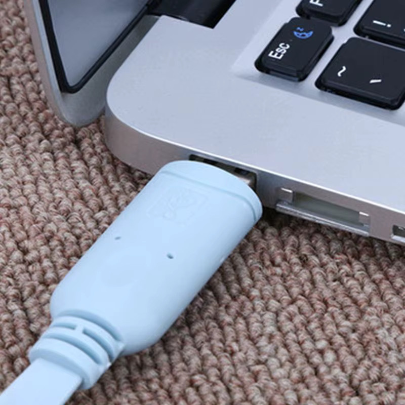 AXONUS USB auf RJ45 RS232 Serielles Steuerkabel für Konsole und Debugging in Blau - Bild 2