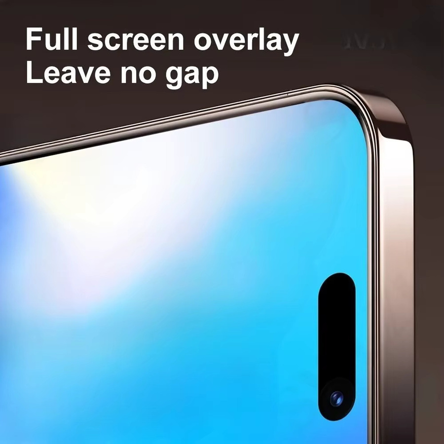2 Stück ultraklare Displayschutzfolie aus gehärtetem Glas für Apple iPhone 11 bis iPhone 17 Pro Max, transparent - Bild 4