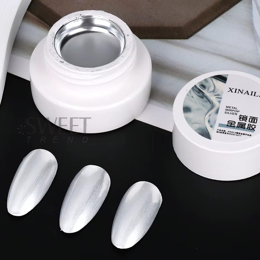 SWEET TREND Nagellack, Silber, Metallic, 5 ml - Bild 5