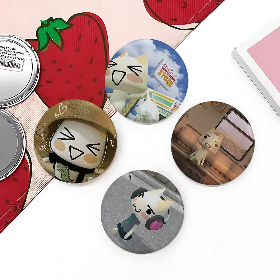 Katzen-Brosche Kawaii Toro Inoue, Bunt - Bild 2