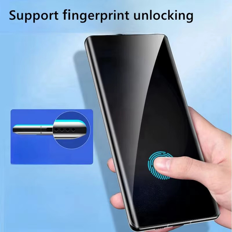 3 Stück gebogene Keramik-Displayschutzfolie für OPPO Reno 12 und OPPO Reno 12 Pro, transparent, inklusive Installationsset - Bild 3