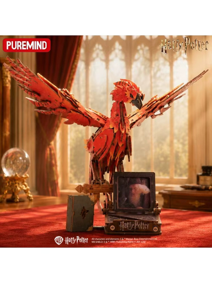 PUREMIND Harry Potter Fawkes Phönix, Baustein-Set, Tiermodell - Bild 6
