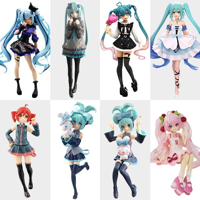 Bandai Hatsune Miku Actionfigur, Kunststoff, Bunt / Mehrfarbig - Bild 1