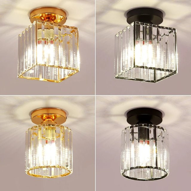 OSABO Moderne LED Deckenleuchte Rund aus Kristall für Wohnzimmer und Schlafzimmer in Weiß und Multicolour - Bild 1