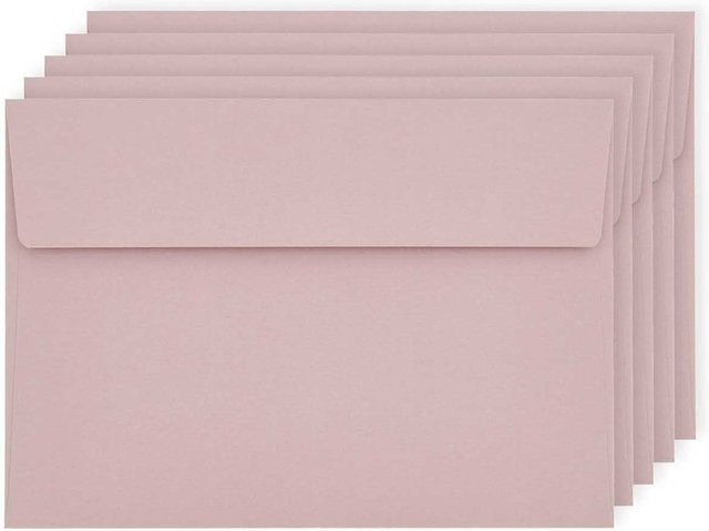Rico Design Paper Poetry Luxury Umschläge B6 in Rosenquarz - Bild 1