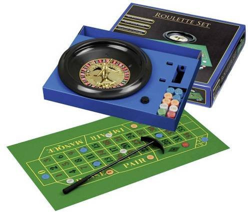 Vedes 3701 Philos Roulette Set, mit Kunststoff-Teller, bunt/mehrfarbig - Bild 1