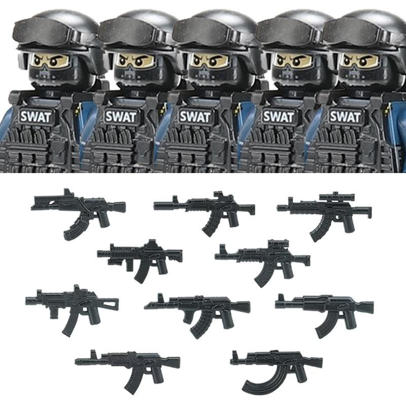 Linyi toy Polizei und Militär Figuren Bausteine Set - Bild 2