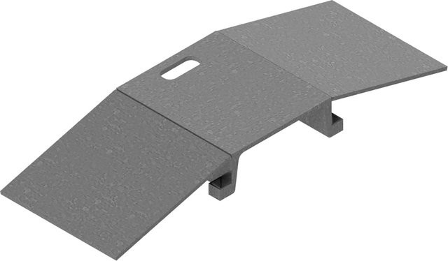 Schake Schlauch Kabelbrücke Feuerverzinkt Grau B/T/H: 85 x 30 x 9 cm - Bild 1
