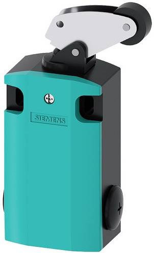 Siemens Positionsschalter 3SE5162-0CF01 mit Winkelrollenhebel aus Metall und Kunststoffrolle IP66 IP67 - Bild 1