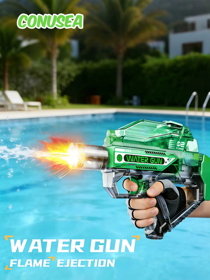 CONUSEA Elektrische Wasserpistole, Vollautomatisch, mit LED-Licht - Bild 5