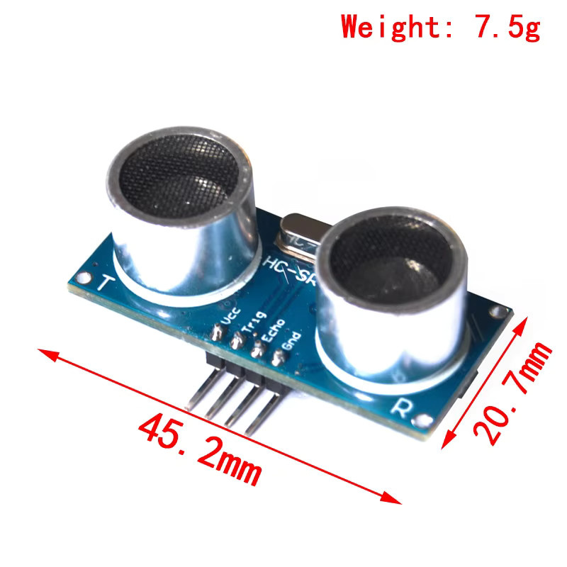 Si Tai&SH Ultraschall-Entfernungssensor HC-SR04 in Blau für Arduino - Bild 2