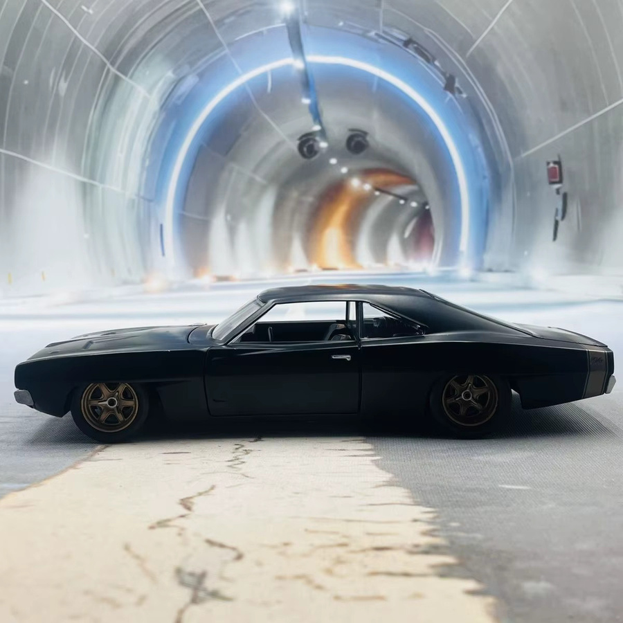 JADA 1:24 Ladegerät 1968, Automodell, Legierungsauto, Metall - Bild 3