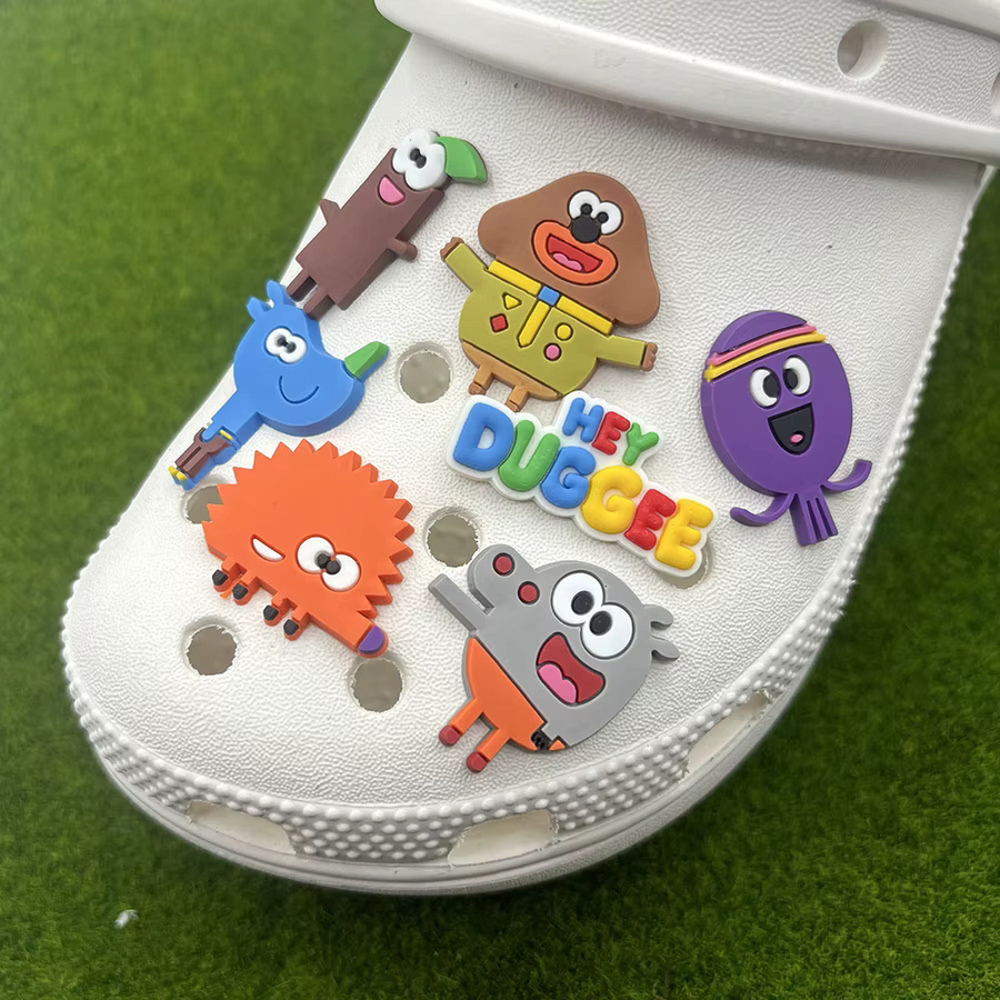 Hot Toys Cartoon Schuh Charms, PVC, Zubehör für Clogs und Sandalen - Bild 3