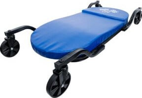 BGS Werkstatt-Rollbrett 2851 extra flach in Schwarz-Blau aus Stahl, B: 109,0 cm, T: 48,5 cm, H: 17,0 cm - Bild 1