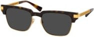 Versace VE 4447 Sonnenbrille, Quadratisch, Vollrand, Metall, Herren, Braun, Grau - Bild 1