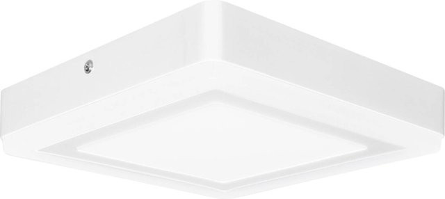 LEDVANCE LED CLICK WHITE SQ LED-Deckenleuchte und Wandleuchte in Weiß, B/H/T: 19,8 x 19,8 x 3,8 cm - Bild 1