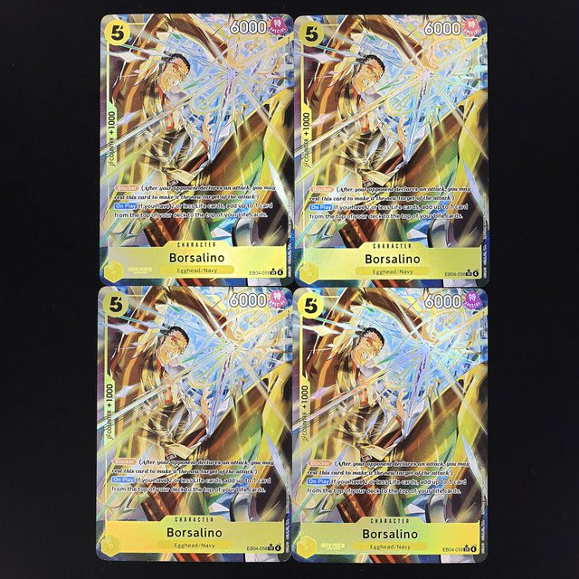 Bandai One Piece TCG Borsalino SR Spielset, Gelb, Englisch - Bild 1