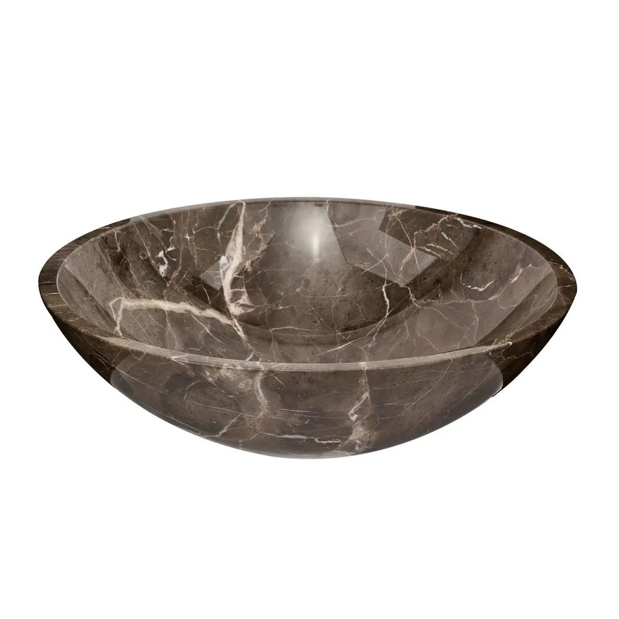 Swiss Aqua Technologies Aufsatzwaschbecken Waschschale aus Naturstein in Braun, quadratisch, B/T/H: 43 x 43 x 13,5 cm - Bild 2