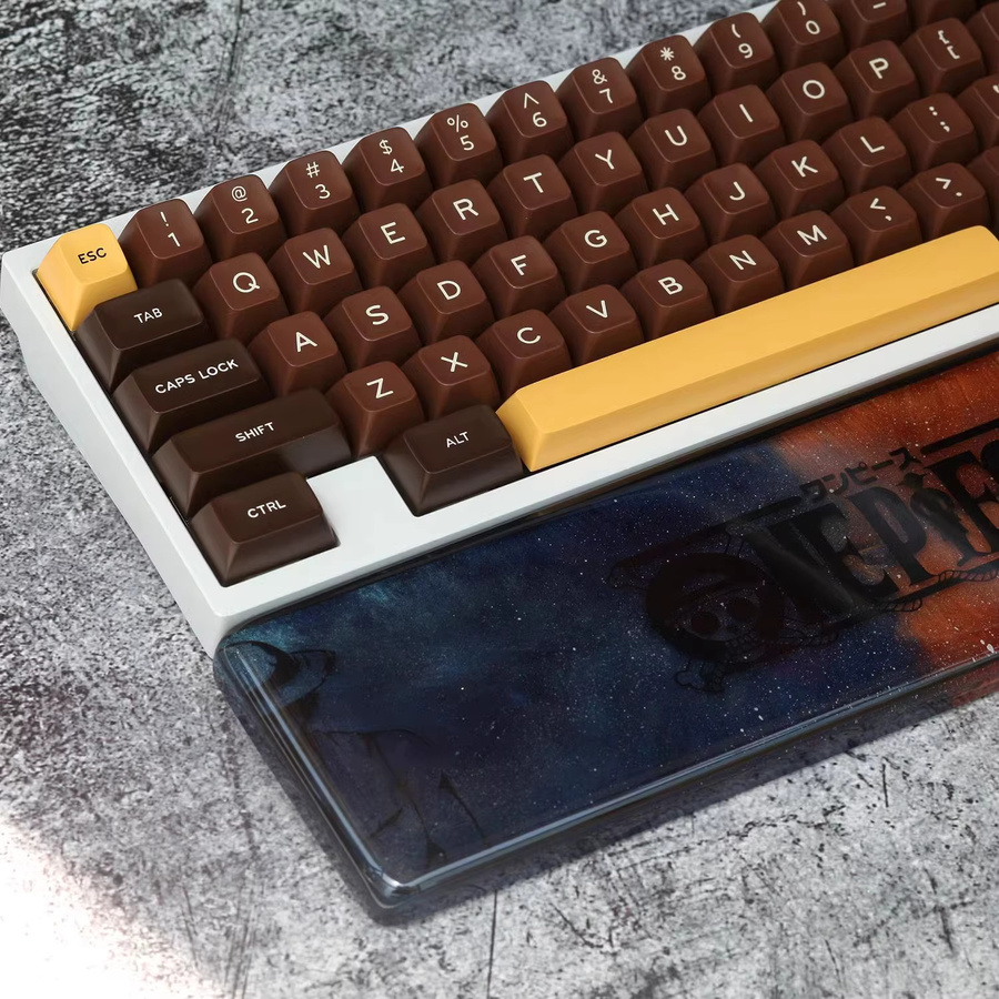 Aifei Clone GMK Chocolatier Tastenkappen Set aus ABS Double Shot im SA Profil für MX Switches, 172 Tasten - Bild 2