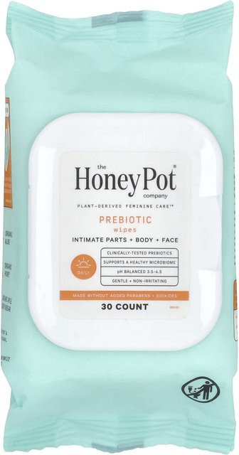 The Honey Pot Company Präbiotische Tücher, Aloe Vera, 30 Blatt - Bild 1