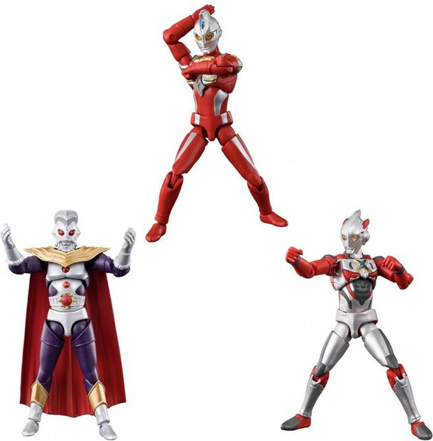 Bandai Ultraman Chodo Alpha Ultraman Sammelfiguren 10er Box - Bild 1