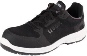 Uvex 1 Sport Sicherheitsschuhe S1P Halbschuh Schwarz/Weiß Größe 41 - Bild 1