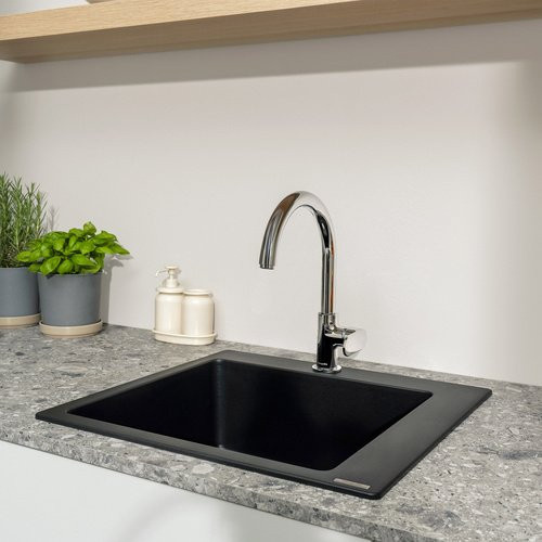 Hansgrohe Einhebel-Küchenmischer Vernis Blend M35 in Chrom, Höhe: 332 cm, Breite: 55 cm - Bild 1