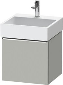 Duravit Waschtischunterschrank D-Neo, wandhängend, Weiß, B: 48,4 cm, T: 44,2 cm - Bild 1