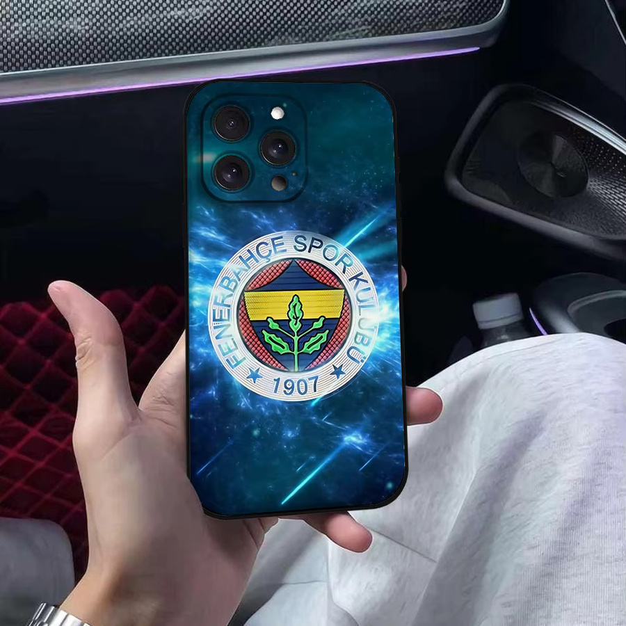 Fenerbahce Club T-Türkei Handyhülle aus Silikon für iPhone Modelle in Schwarz und Multicolour - Bild 5