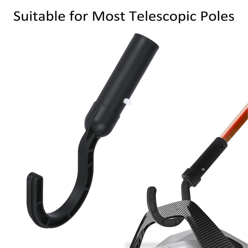 TOMTOP JMS Poolreiniger Haken aus ABS in Schwarz für kabellose, oberirdische und unter Wasser einsetzbare Roboter-Poolreiniger - Bild 4