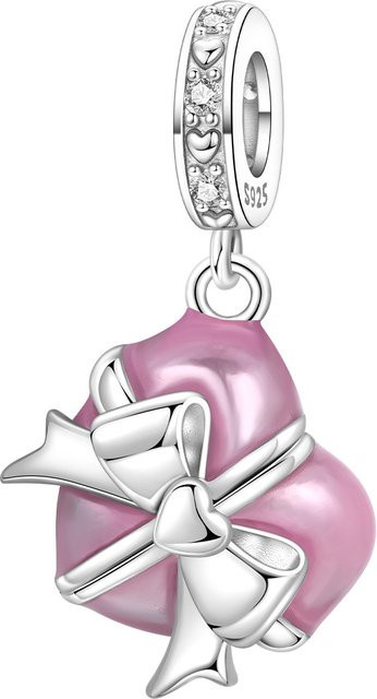 CYCUFF Schleifenanhänger, 925 Silber, Perle - Bild 1
