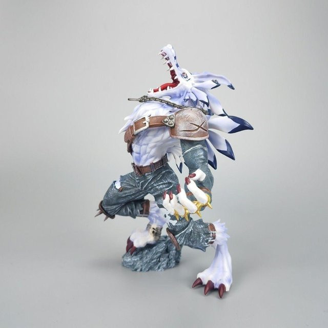 Digimon WereGarurumon Actionfigur, Harzstatue, Sammlermodell - Bild 1