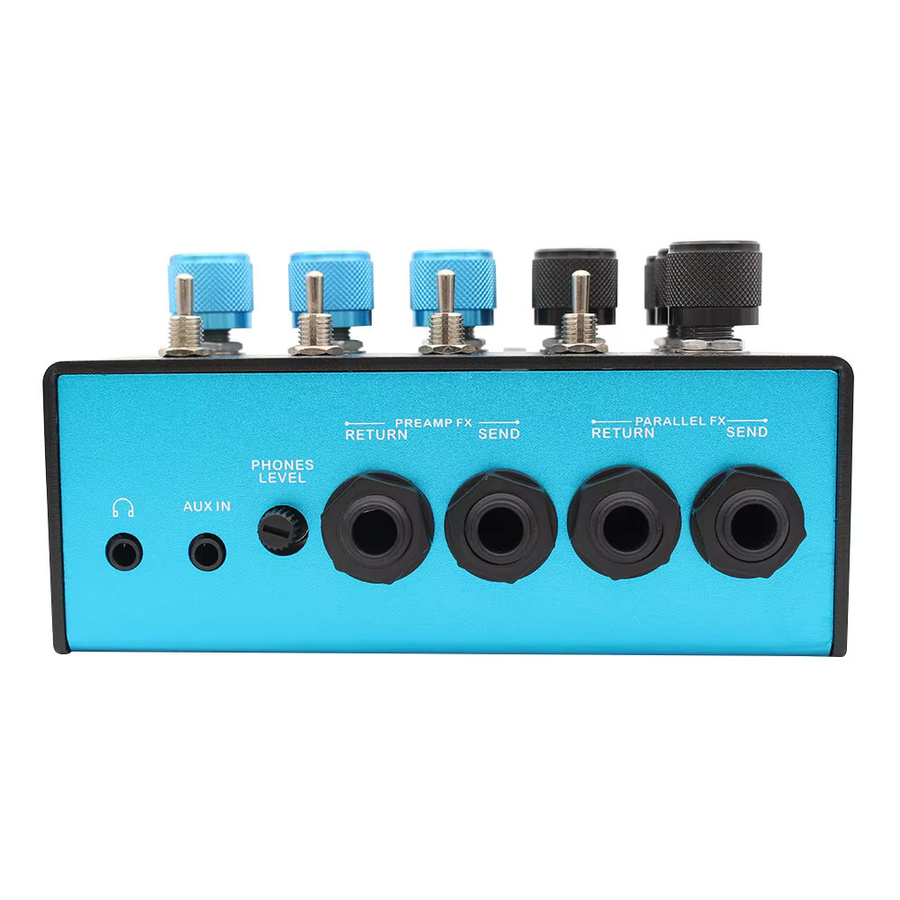 MOSKY THIRD SPACE Bass-Vorverstärker Gitarren-Effektpedal mit SVT-Stil Analoger Klang, Parallele Mischung und XLR-Ausgang für die Direktaufnahme - Bild 4