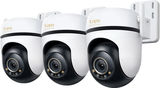 TP-Link Tapo C530WS 3er-Pack Outdoor Überwachungskamera in Weiß mit Wi-Fi und Ethernet/LAN - Bild 1
