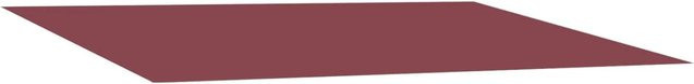 vidaXL Markisenersatzstoff aus Polyester in Bordeauxrot, Breite: 450 cm, Tiefe: 300 cm - Bild 1