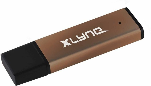 XLYNE USB-Stick mit 128GB in Gold mit USB-A Anschluss - Bild 1