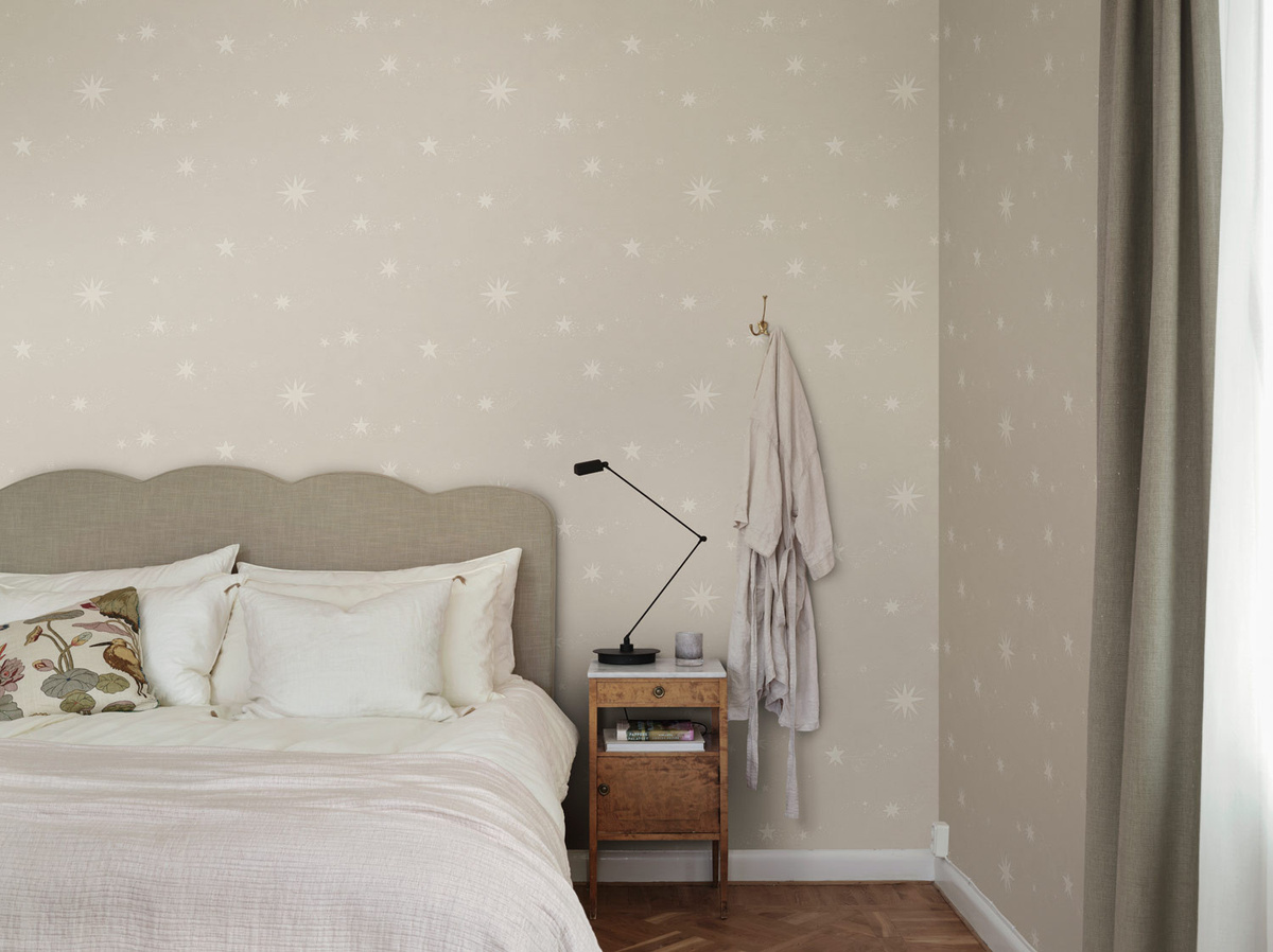 Sandberg Mural Gillis Tapete Vlies in Sandstone Beige im skandinavischen Stil - Bild 2