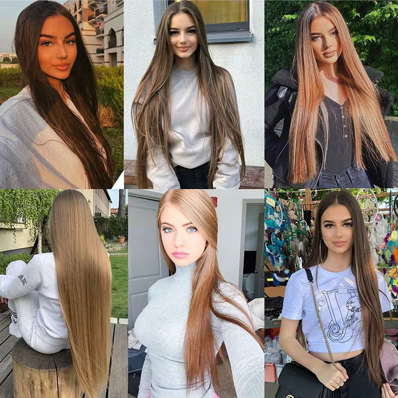 ISIGROSI Haarteil, glatt, synthetisch, Damen - Bild 5