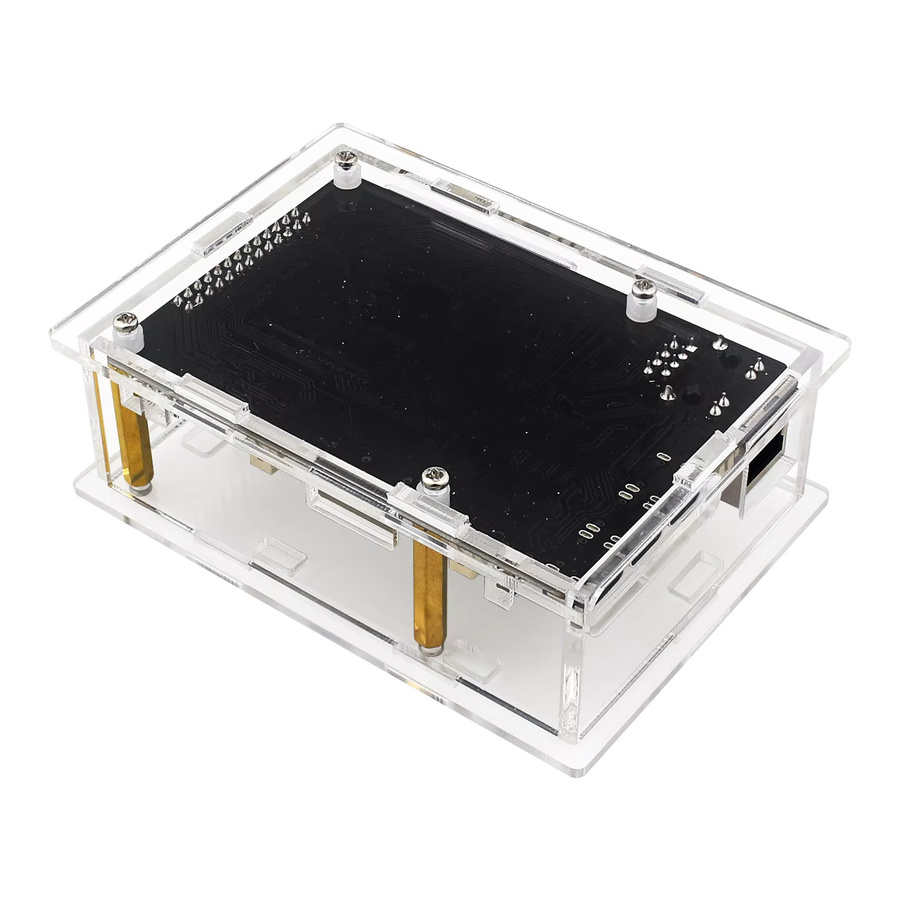 Transparente Acrylgehäuse Schutzbox für JC-ESP32P4-M3 ESP32-P4 und ESP32-C6 Entwicklungsboards - Bild 2