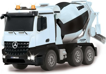 Jamara Fahrmischer Mercedes-Benz Arocs Liebherr ferngesteuert 1:20 weiss - Bild 3