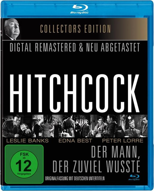 Der Mann, der zuviel wusste, Alfred Hitchcock, Collector's Edition, DVD & BluRay, OmU - Bild 1