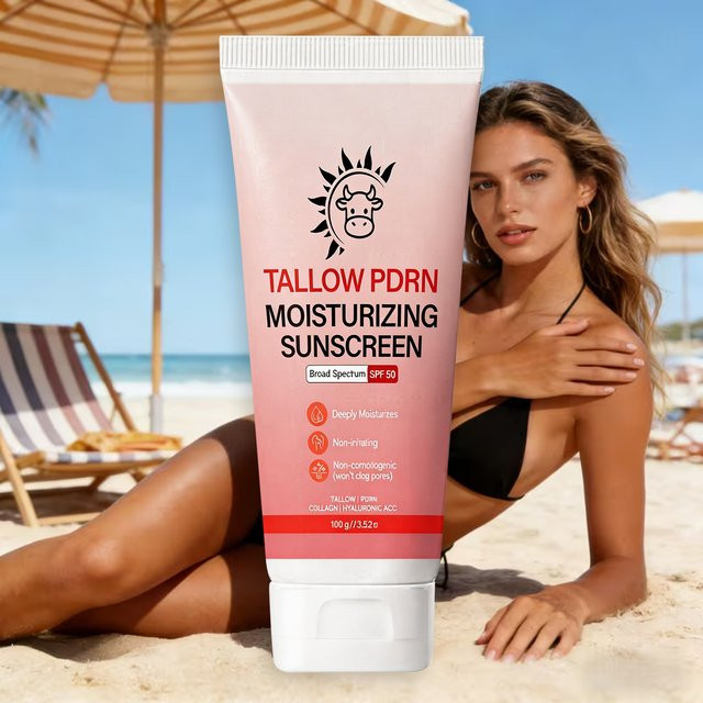 Water Ice Levin Sonnenschutz SPF 50, mit Kollagen und PDRN, Empfindliche Haut - Bild 1