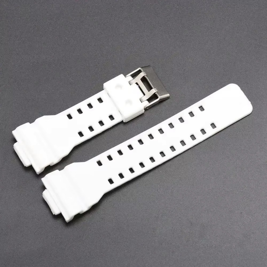 Casio Uhrenarmband Silikon, Schwarz, Unisex - Bild 3