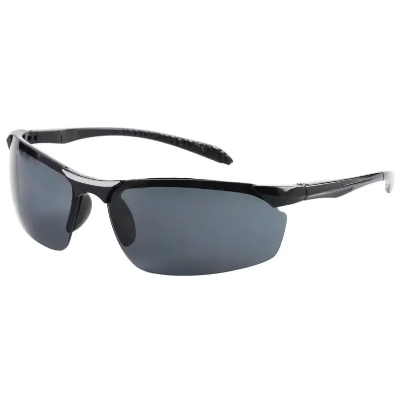 Sonnenbrille Unisex, Vollrand, rectangular, Kunststoff, black, UV400 - Bild 2