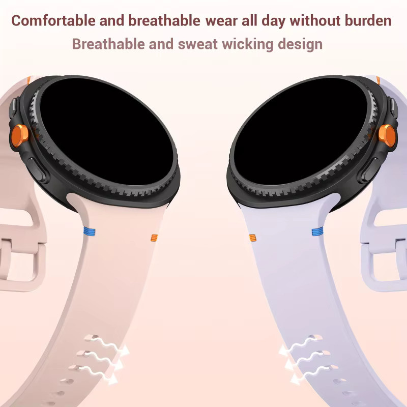 Silikonarmband für Samsung Galaxy Watch 8, Silikon - Bild 3