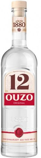 Ouzo 12, Obst- & Kräuterbrand, 1 l - Bild 1